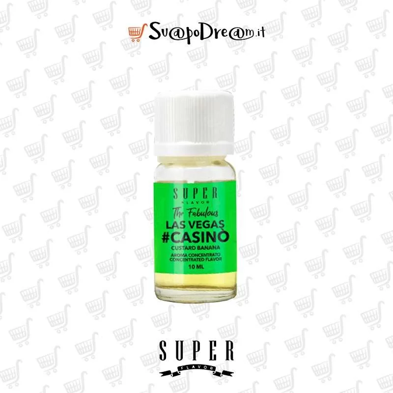 SUPER FLAVOR - Aroma Concentrato 10ml CASINO’