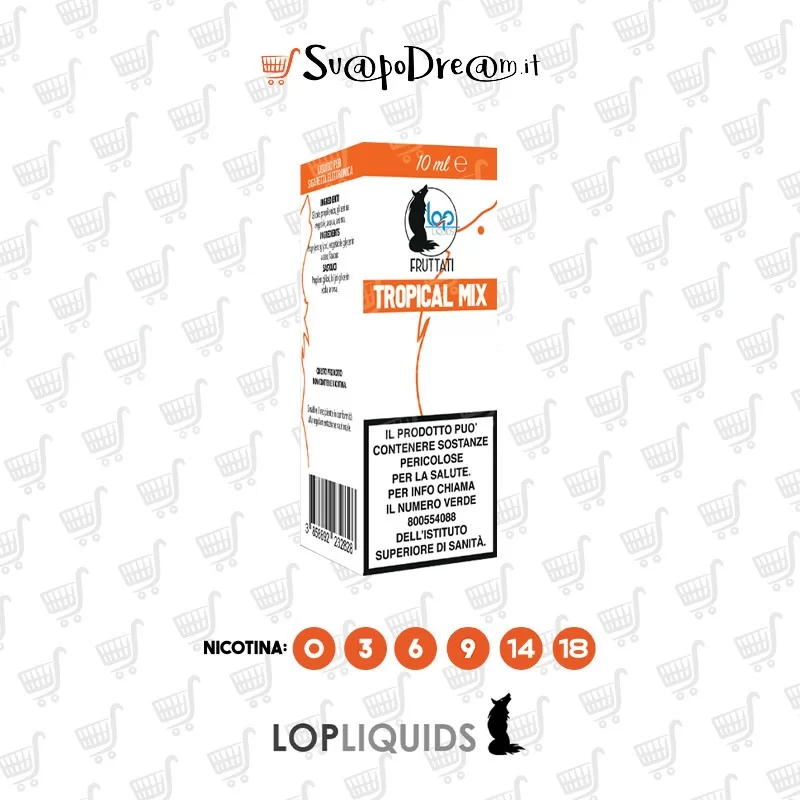 LOP - Liquido 10ml TROPICAL MIX