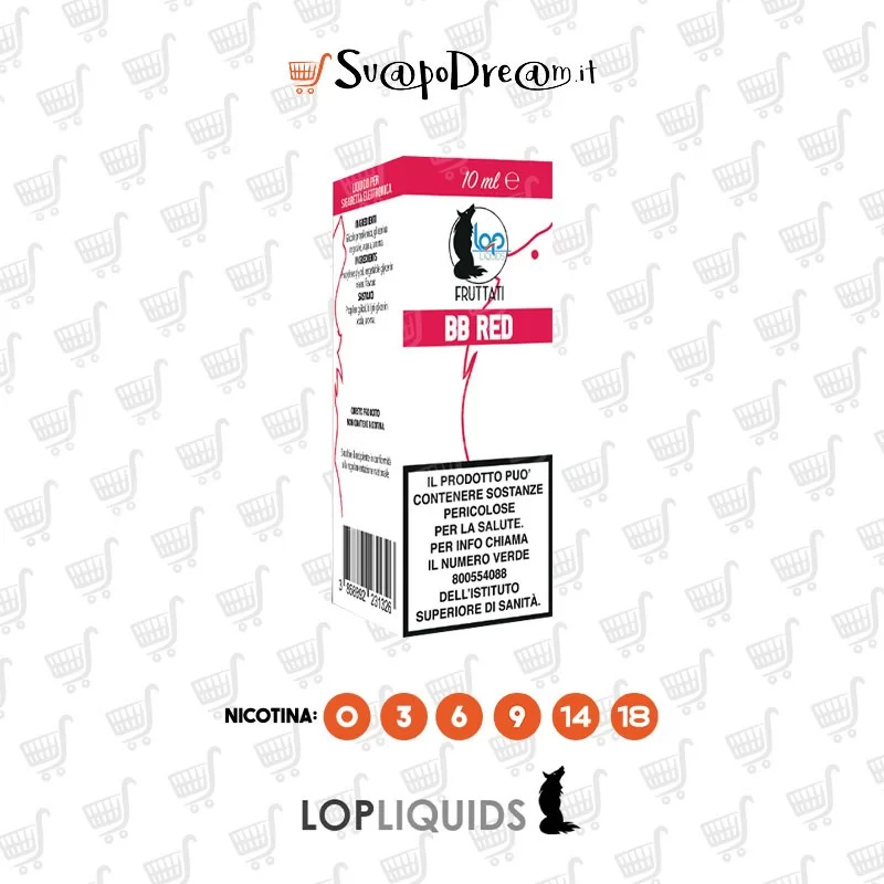 LOP - Liquido 10ml BB RED