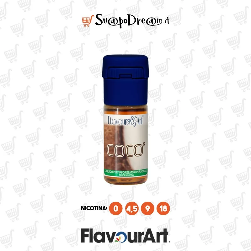 Flavourart - Liquido 10ml Coco