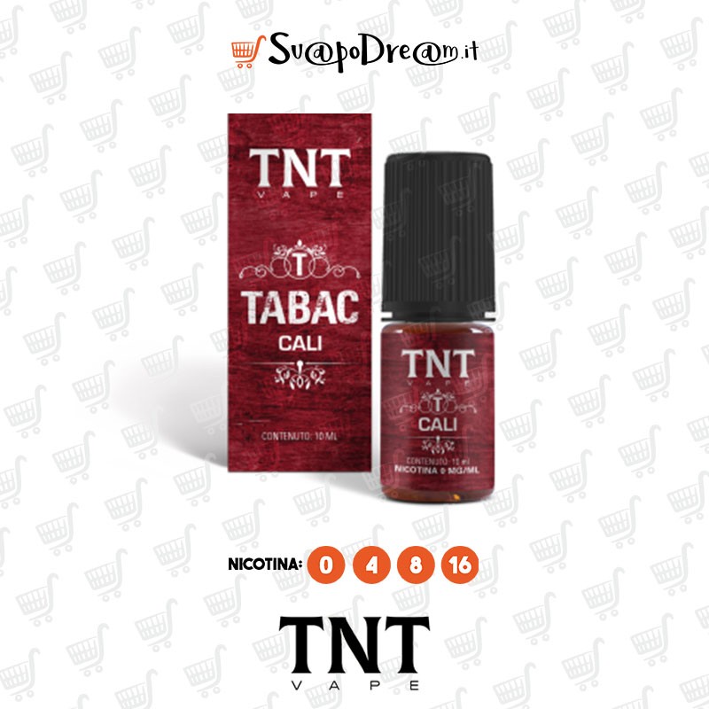 TABAC CALI Liquido pronto 10ml TPD - TNT Vape