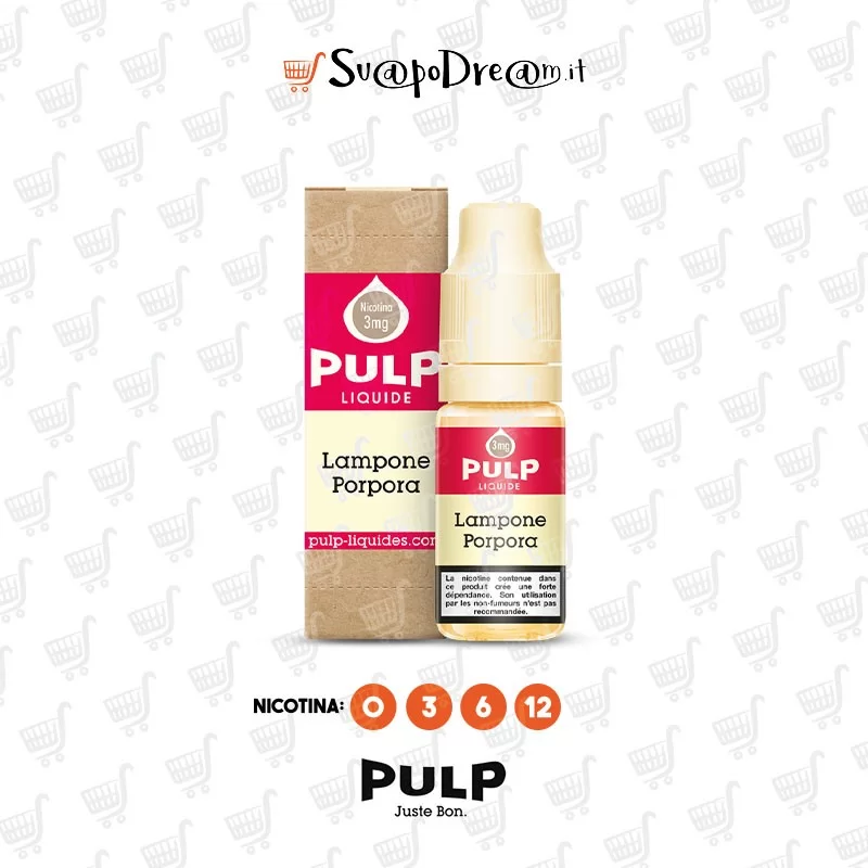 PULP - Liquido 10ml LAMPONE PORPORA