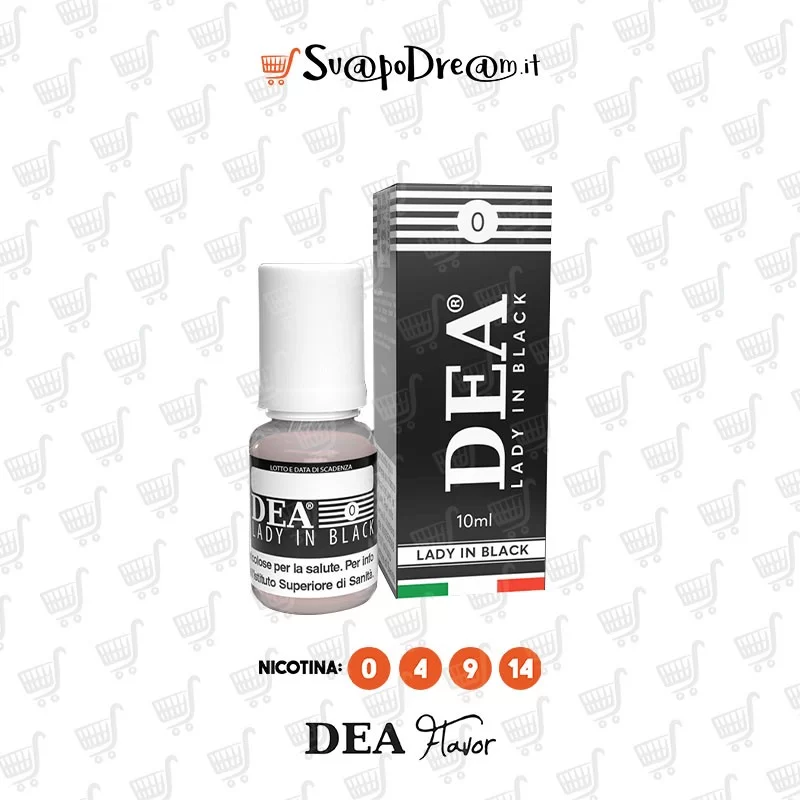 DEA FLAVOR - Liquido 10ml LADY IN BLACK