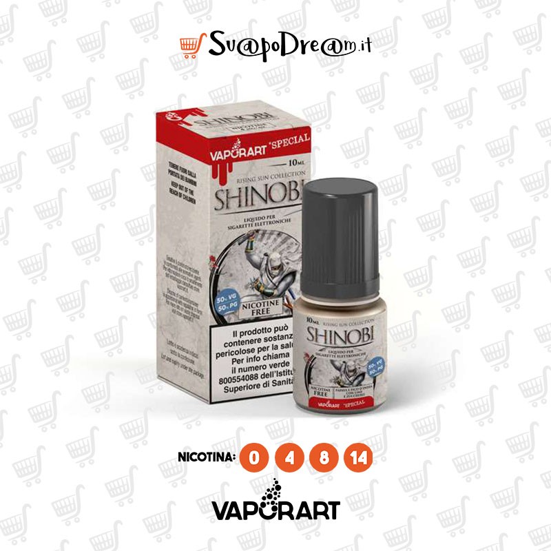 Vaporart Special Edition - Liquido 10ml Shinobi