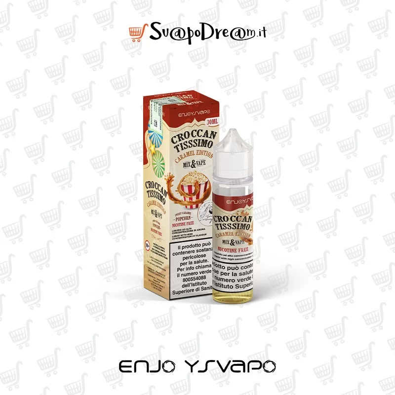 ENJOYSVAPO - Liquido Mix&Vape 30ml CROCCANTISSIMO CARAMEL