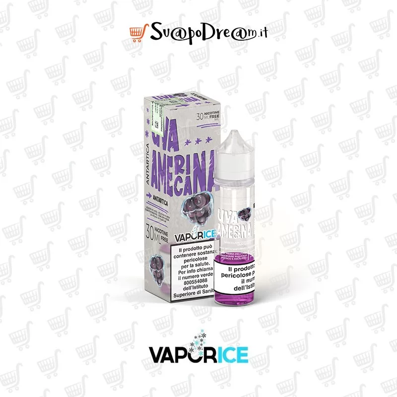 VAPORICE - Liquido Mix&Vape 30ml UVA AMERICANA