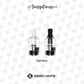 GEEKVAPE - Cartuccia Wenax S3 2pz 0,8 ohm