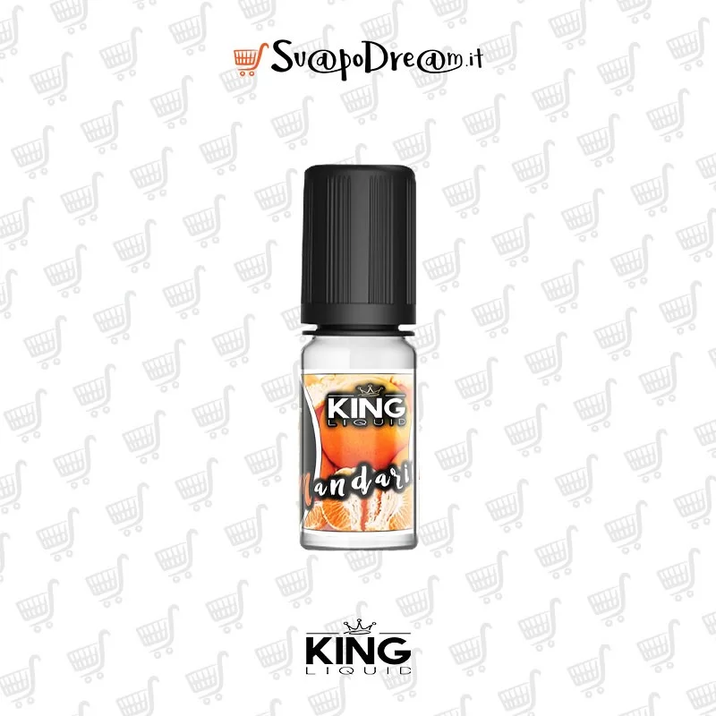 KING LIQUID - Aroma Concentrato 10ml MANDARINO