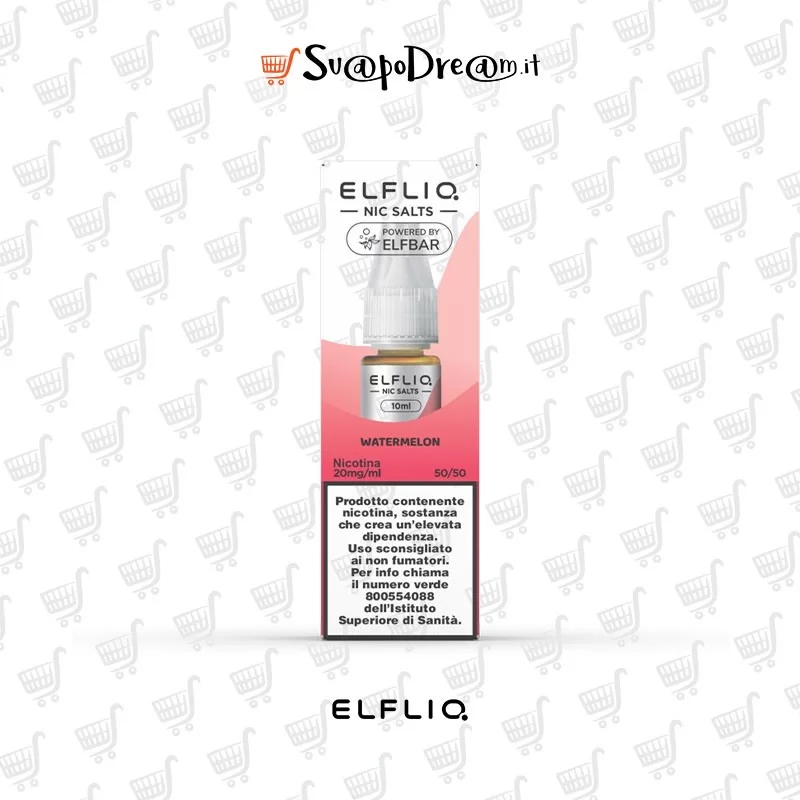 ELFLIQ by Elfbar - Liquido Nic Salts 10ml WATERMELON