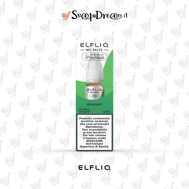 ELFLIQ by Elfbar - Liquido Nic Salts 10ml SPEARMINT