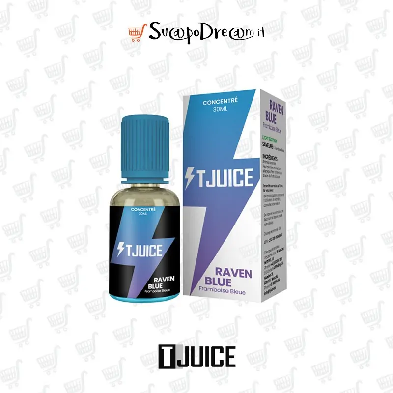 T-JUICE - Aroma Concentrato 30ml RAVEN BLUE