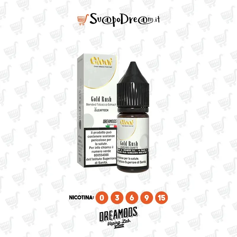 DREAMODS - Liquido 10ml Cleaf GOLD RUSH