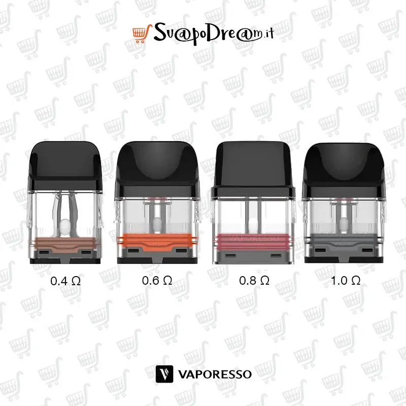 VAPORESSO - Cartuccia Pod XROS 4pz