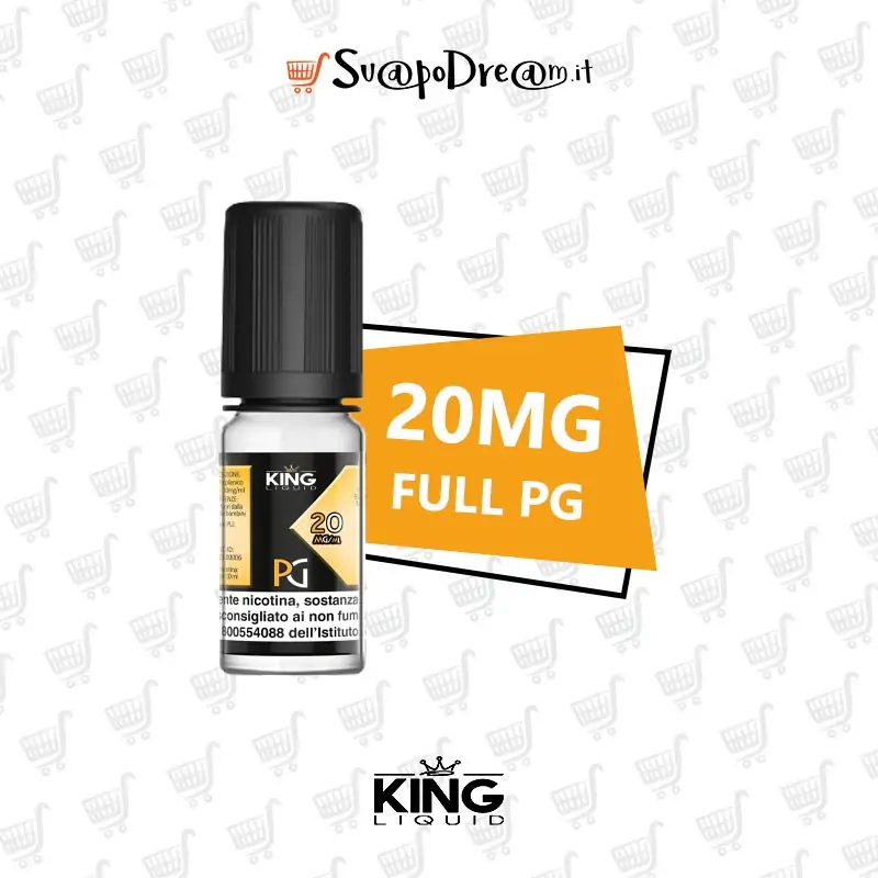 King Liquid - Basetta 10ml Full Pg Nicotina 20