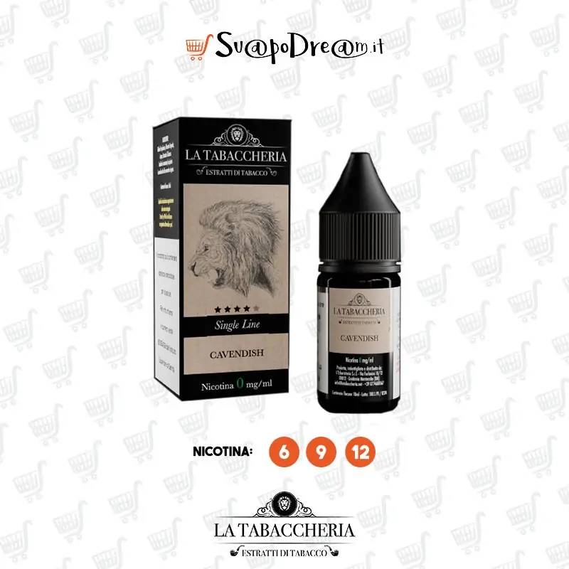 LA TABACCHERIA - Liquido 10ml Single Line CAVENDISH