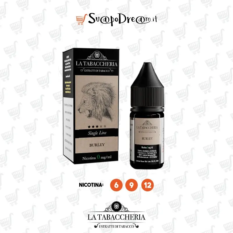 LA TABACCHERIA - Liquido 10ml Single Line BURLEY