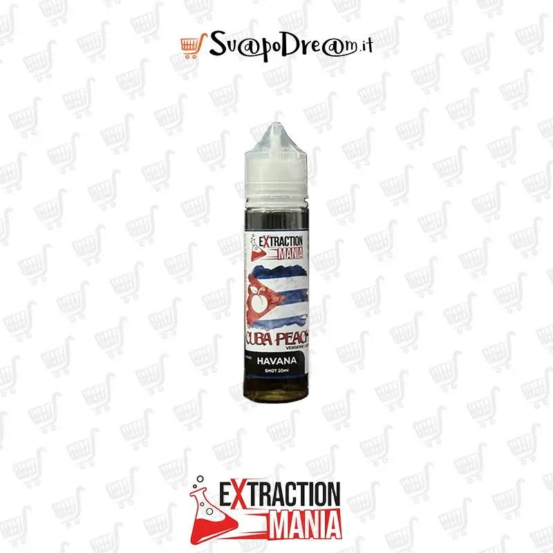 EXTRACTION MANIA - Aroma Shot 20ml CUBA PEACH LIGHT