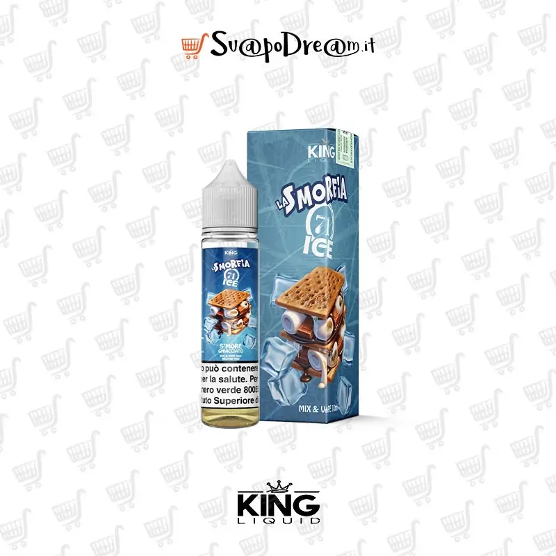 KING LIQUID - Liquido Mix&Vape 20ml LA SMORFIA 71 ICE