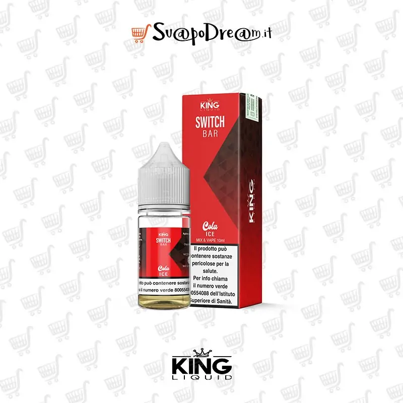 KING LIQUID - Liquido Mix&Vape 10ml SWITCH BAR COLA ICE