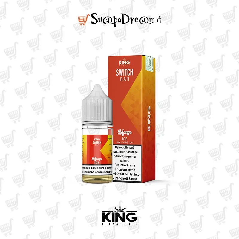 KING LIQUID - Liquido Mix&Vape 10ml SWITCH BAR MANGO ICE