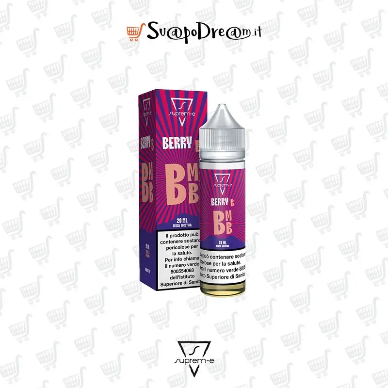 SUPREM-E - Liquido Mix&Vape 20ml BERRY BOMB