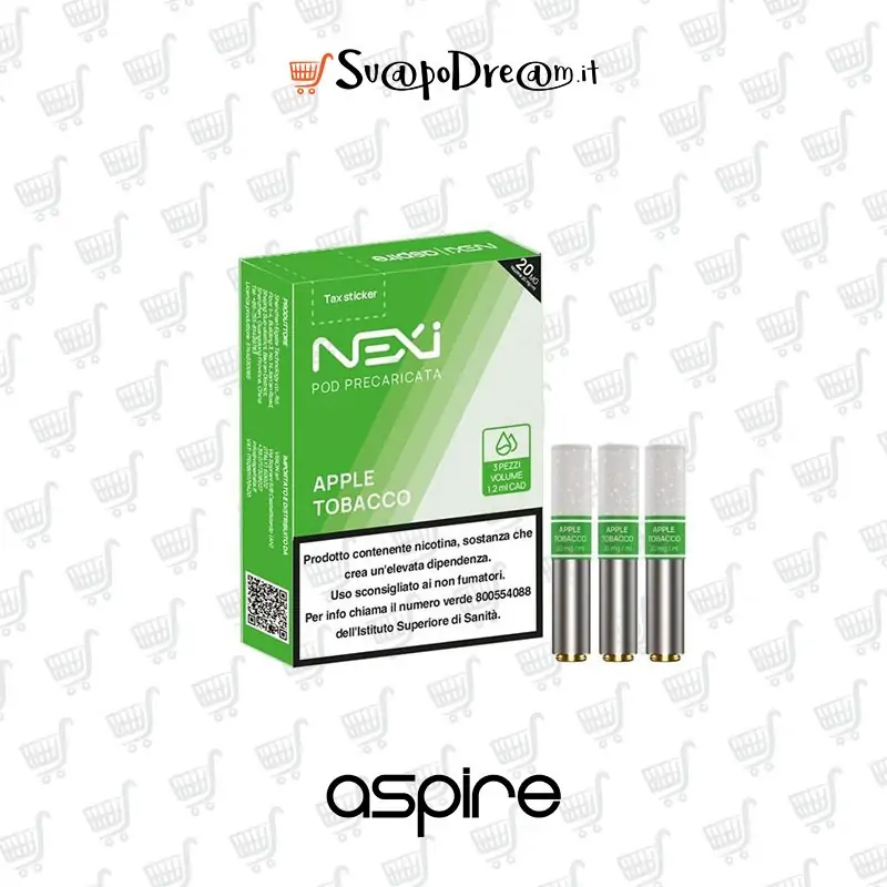 ASPIRE - NEXI Pod APPLE TOBACCO 1,2ml 3pz