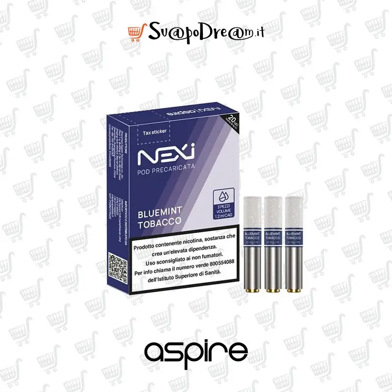 ASPIRE - NEXI Pod BLUEMINT TOBACCO 1,2ml 3pz