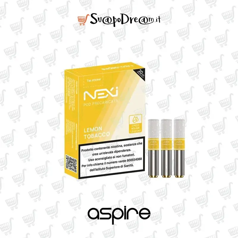 ASPIRE - NEXI Pod LEMON TOBACCO 1,2ml 3pz