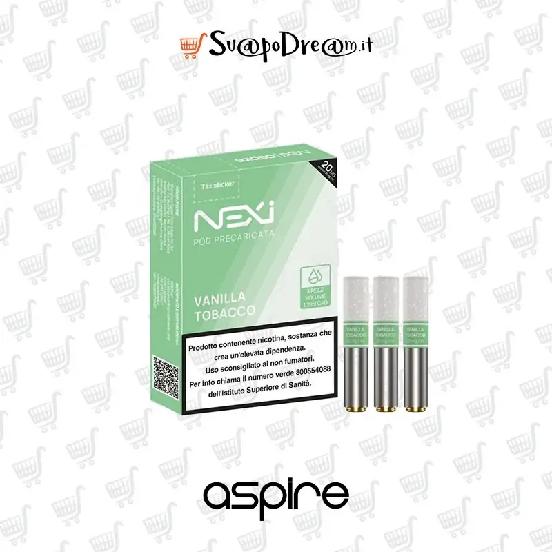 ASPIRE - NEXI Pod VANILLA TOBACCO 1,2ml 3pz