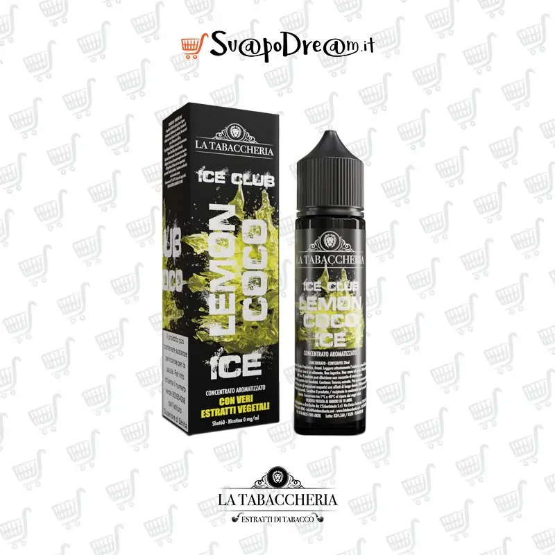 LA TABACCHERIA ICE CLUB - Aroma Shot 20ml LEMONCOCO ICE