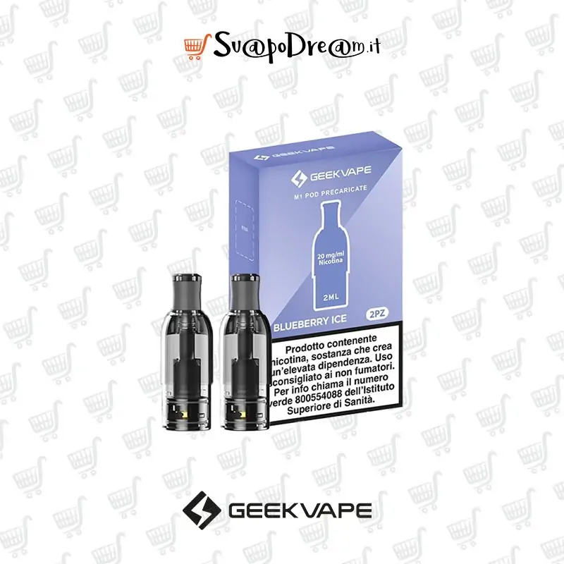 GEEKVAPE - Pod Precaricata Wenax M1 BLUEBERRY ICE 2pz