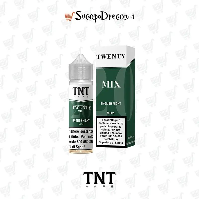 TNT VAPE - Liquido Mix&Vape 20ml Twenty Mix ENGLISH NIGHT