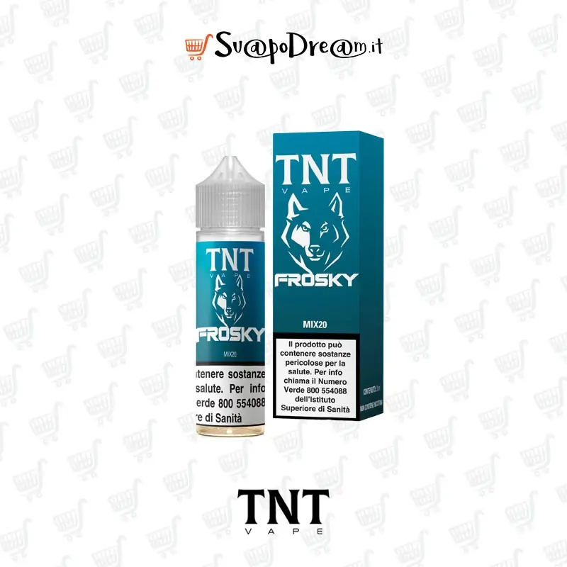 TNT VAPE - Liquido Mix&Vape 20ml I Magnifici FROSKY