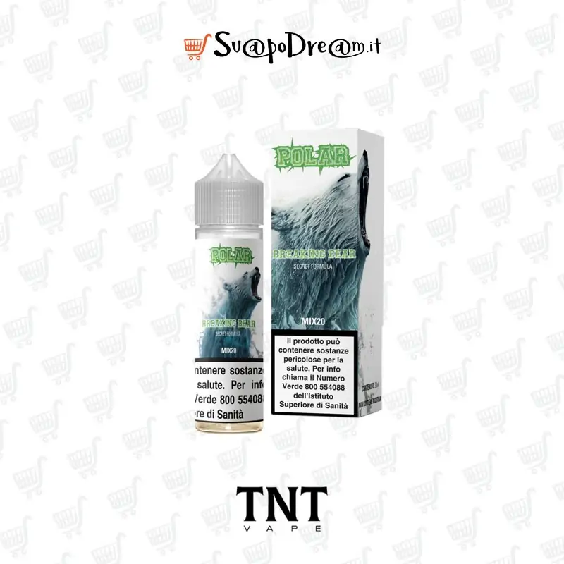 TNT VAPE - Liquido Mix&Vape 20ml Polar BREAKING BEAR