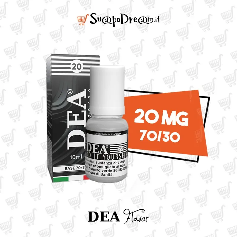 DEA - Basetta 10ml VPG 70/30 nicotina 20