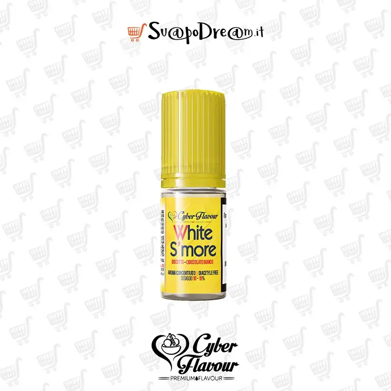 CYBER FLAVOUR - Aroma Concentrato 10ml WHITE S'MORE