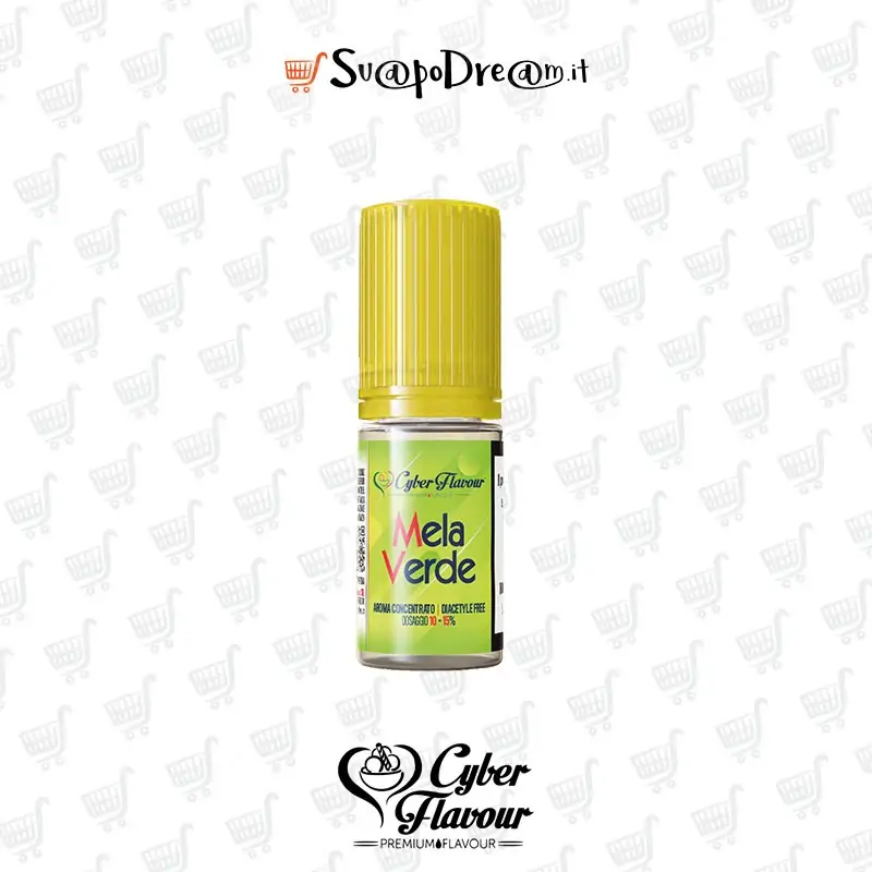 CYBER FLAVOUR - Aroma Concentrato 10ml MELA VERDE