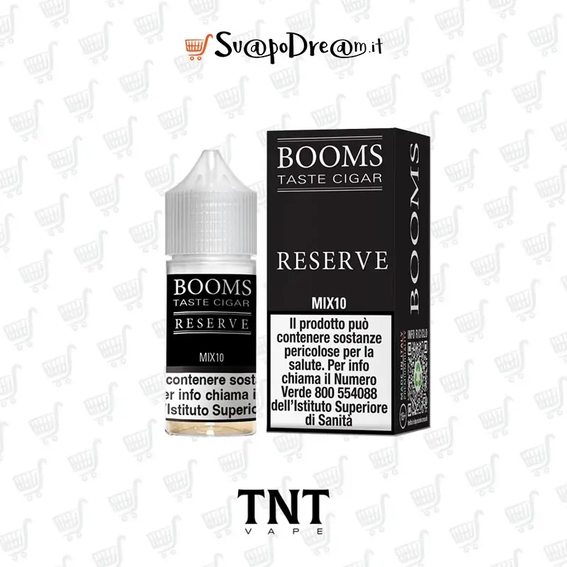 TNT VAPE - Liquido Mix&Vape 10ml BOOMS RESERVE