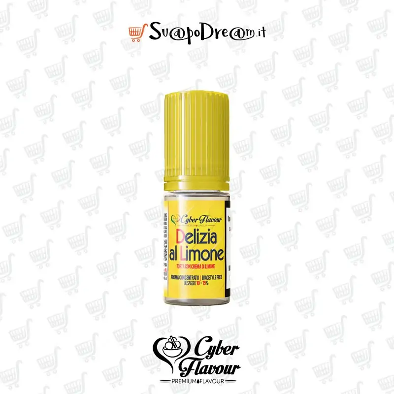 CYBER FLAVOUR - Aroma Concentrato 10ml DELIZIA A LIMONE