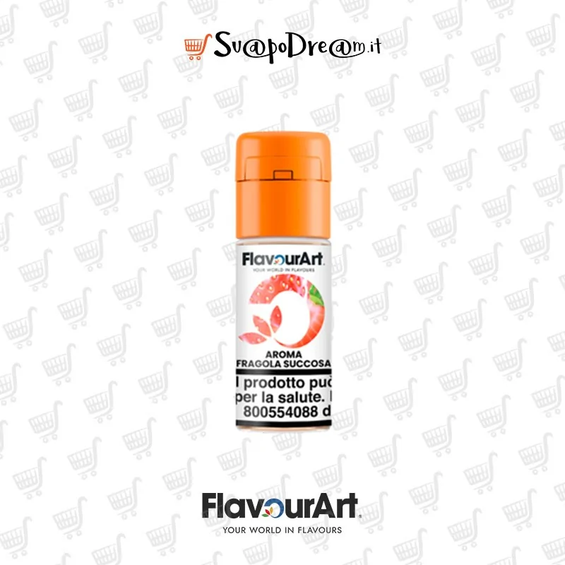 FLAVOURART - Aroma Concentrato 10ml FRAGOLA SUCCOSA