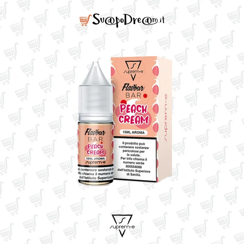 SUPREM-E - Aroma Concentrato 10ml Flavour Bar PEACH CREAM