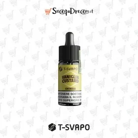 T-SVAPO/T-STAR - Aroma Concentrato 10ml VANIGLIA CUSTARD