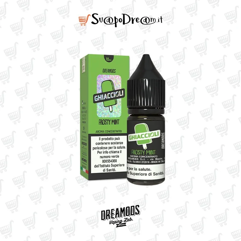 DREAMODS GHIACCIOLI - Aroma Concentrato 10ml FROSTY MINT