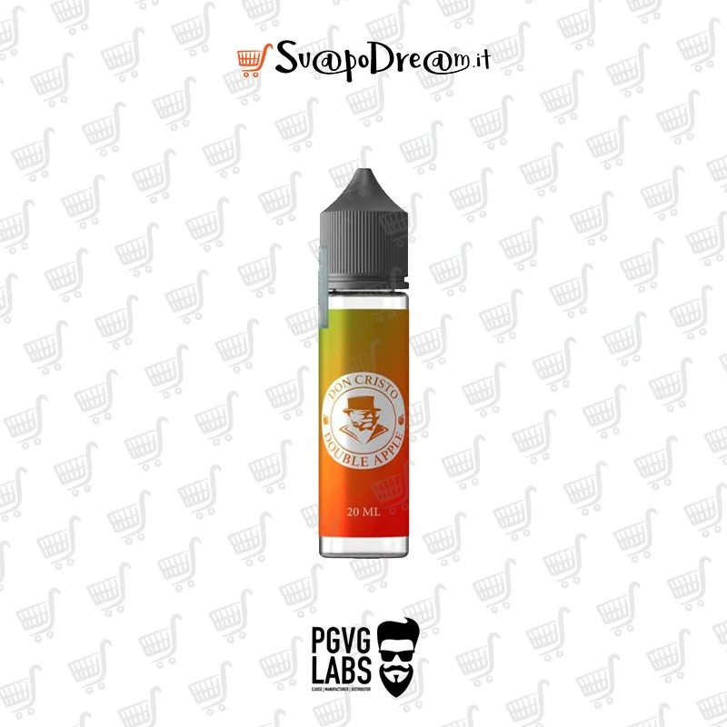 PGVG LABS - Liquido Mix&Vape 20ml DON CRISTO DOUBLE APPLE