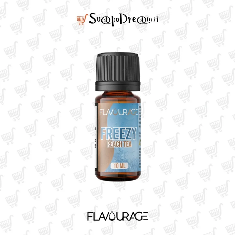 FLAVOURAGE - Aroma Concentrato 10ml Freezy PEACH TEA