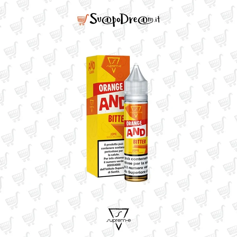 SUPREM-E - Liquido Mix&Vape 10ml ORANGE AND BITTER