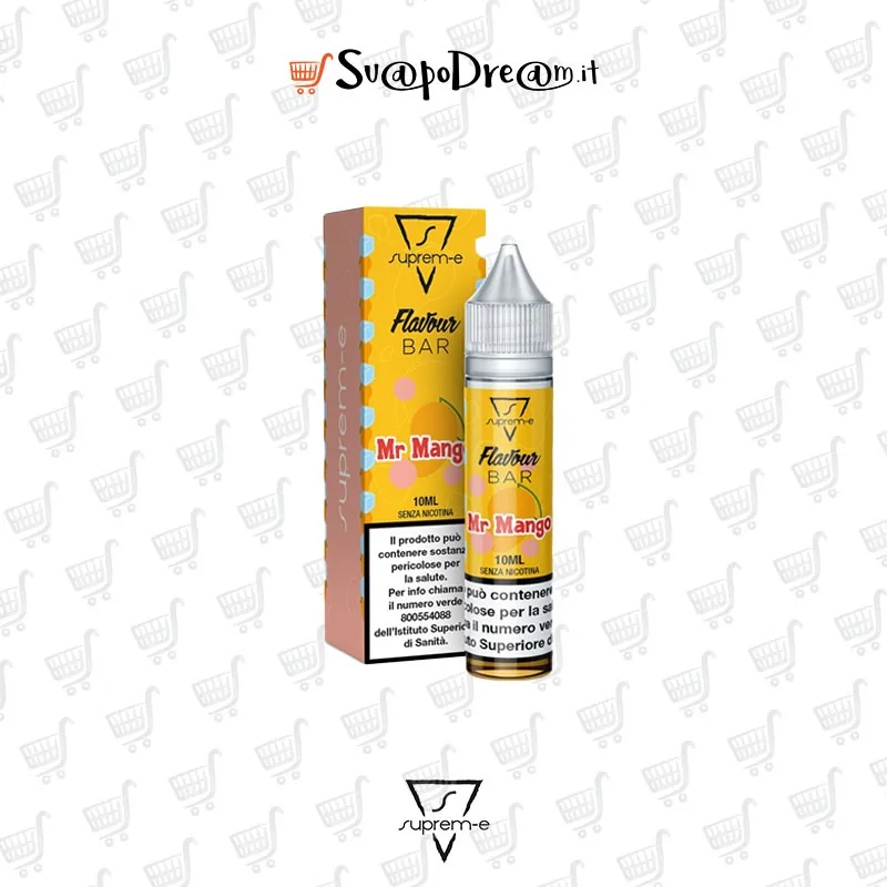 SUPREM-E - Liquido Mix&Vape 10ml Flavour Bar MR MANGO