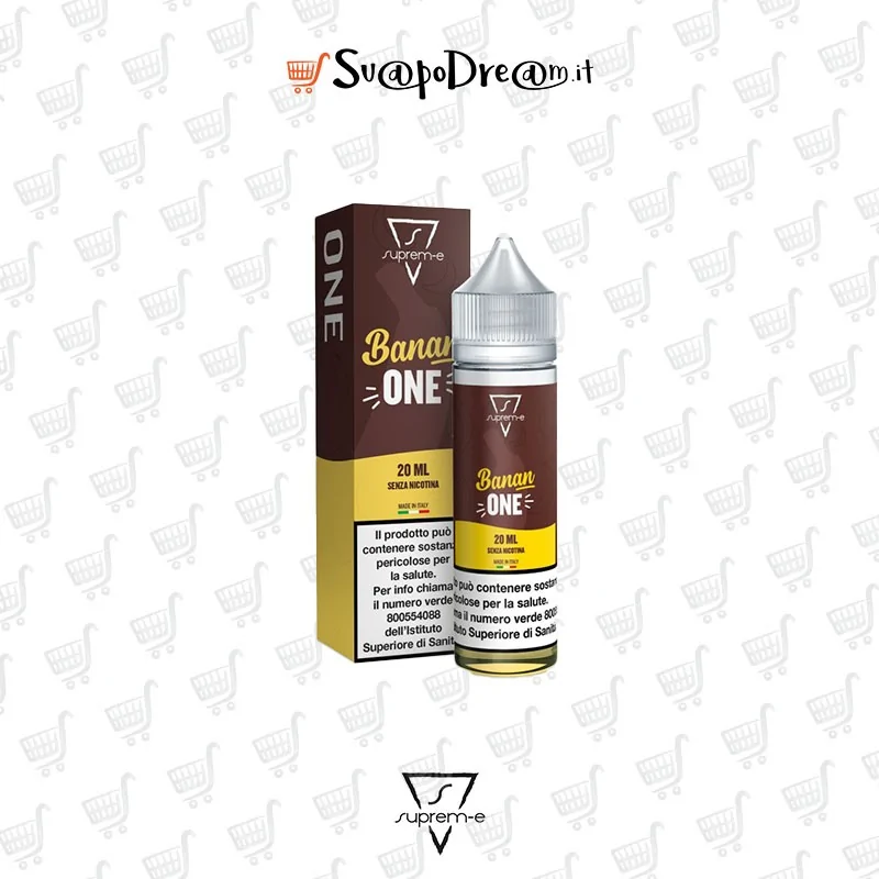 SUPREM-E - Liquido Mix&Vape 20ml BANANONE