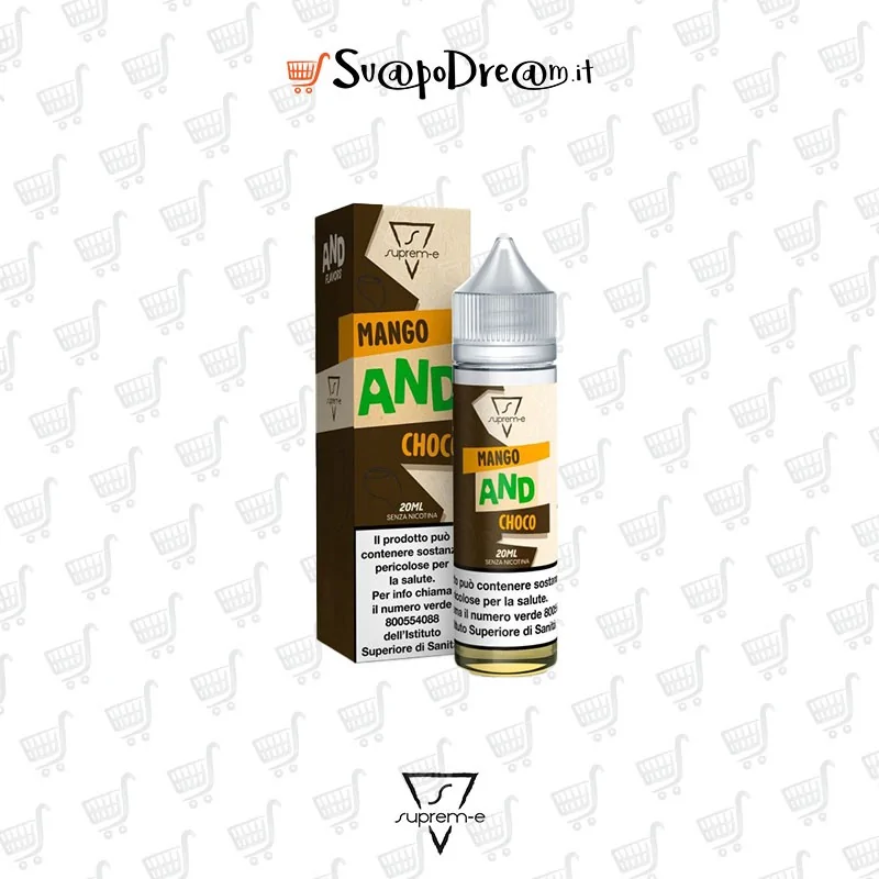 SUPREM-E - Liquido Mix&Vape 20ml MANGO AND CHOCO