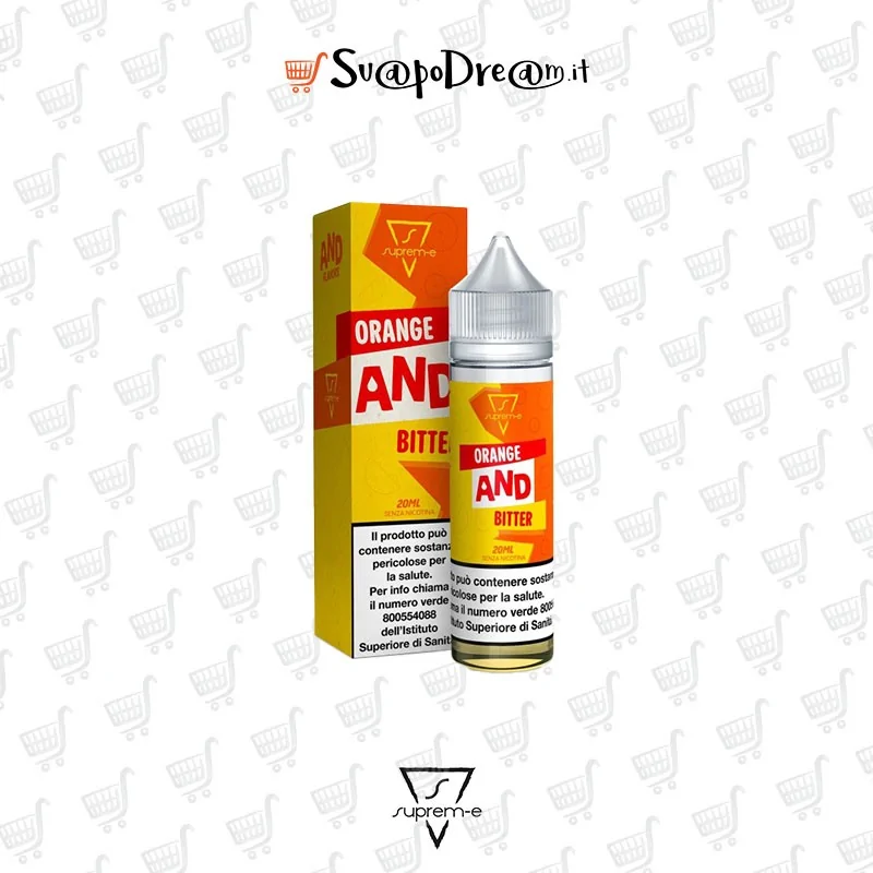 SUPREM-E - Liquido Mix&Vape 20ml ORANGE AND BITTER